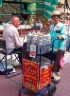 Coffee seller on the San Telmo fair