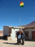 An der windumtobten bolivianischen Grenzstation