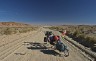 Sandige Piste auf dem Altiplano