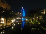 Wahrzeichen der Stadt - Burj al Arab Hotel mit "sieben Sternen"