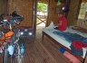 Our bamboo hut in Sabang which we shared with greedy rats