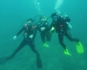 Yippee - Gerda and Sven have successfully accomplished their dive course
